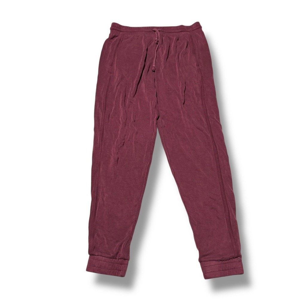 Free People Movement Women's Drawstring Sweatpants Red Size Medium 28 x 29